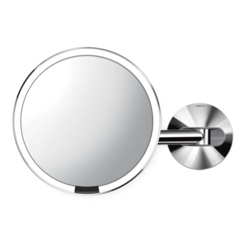 Spiegel met Sensor 20 cm 5x Vergroting Wandbevestiging Netstroom