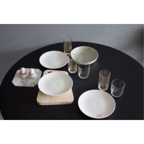 Drinken Waterglas Laag Triangle Patterns