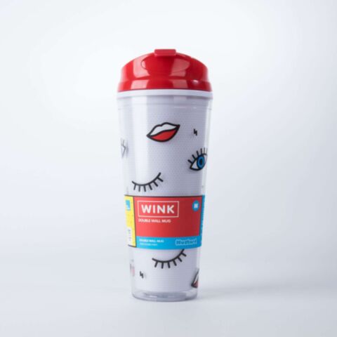 Drinking Drinkbeker met Rietje Knipoog