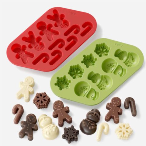 Chocolade Vorm Holiday Set van 2 Stuks