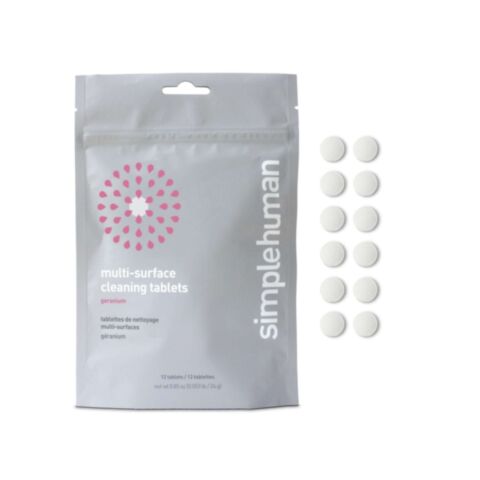 Schoonmaaktabletten Set van 12 Stuks Geranium