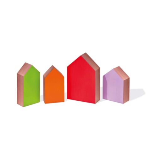 Kledingbeschermer Huis Amber Set van 4 Stuks